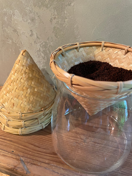 Bamboo coffee dripper
